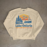 Vintage Lake Ontario Sweatshirt - Natural