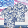 Retro Hawaii 250 Years of Freedom 1776 - 2026 Eagle Patriotic Shirt Statue Of Liberty, US Flag, Liberty Bell, 250th Anniversary Hawaiian Shirt