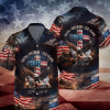 USA 250th Anniversary Hawaiian Shirt, America 250 Button Shirt, Patriotic Eagle, Statue Of Liberty, 250 Years Of Freedom and Faith Gift HCP
